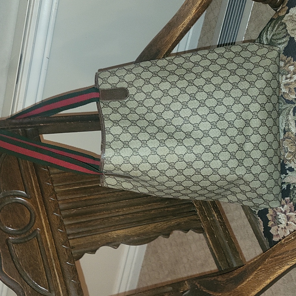Gucci Vintage Monogram Tote - Picture 2 of 7